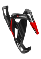 PORTA ANFORA CUSTOM RACE PLUS NEGRO LOGO EN ROJO BRILLANTE