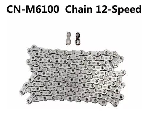 CADENA SHIMANO CN-M6100 118L 12V QUICK LINK-GRANEL