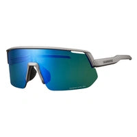 GAFAS DE CICLISMO TECHNIUM L PLATEADO METALICO RIDESCAPE GRA SHIMANO