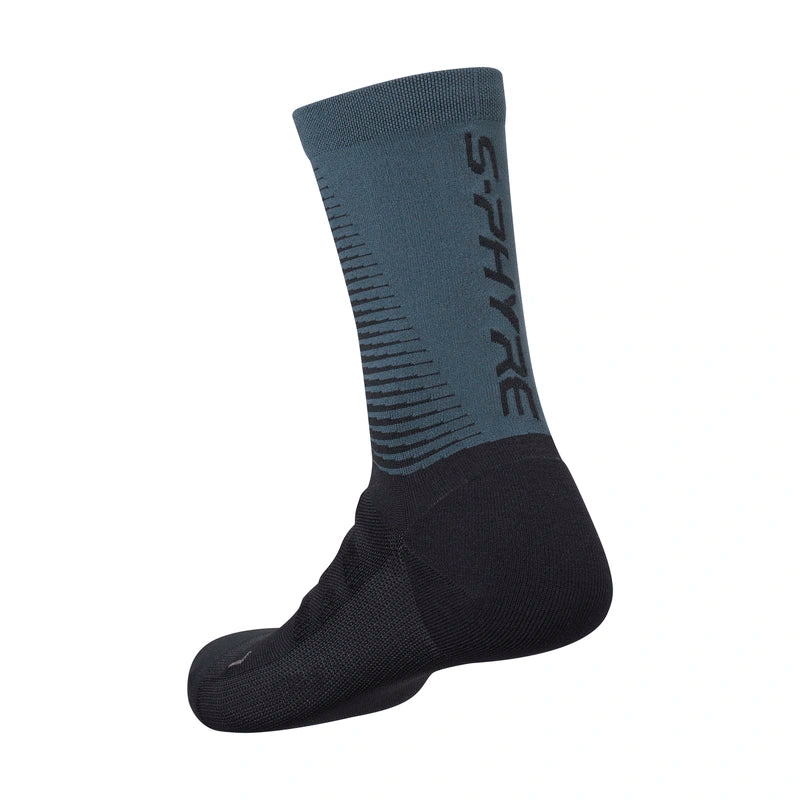 CALCETAS S-PHYRE CANO ALTO TALLA S-M (36-40) NEGRO/GRIS