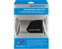 JUEGO CABLES FRENO POLIMERO/FORROS RUTA BLANCOS