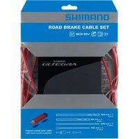 JUEGO CABLES FRENO POLIMERO/FORROS ULTEGRA RJO