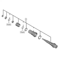EJE PEDAL PD-T420 DERECHO