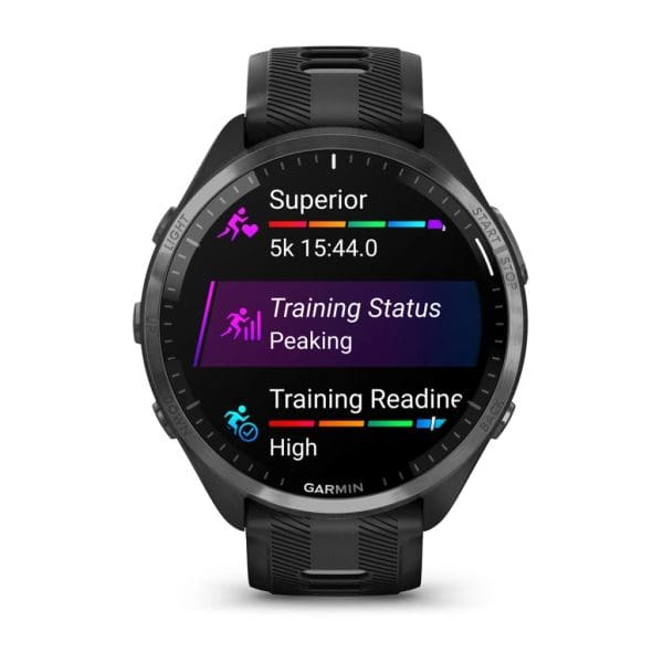 RELOJ GARMIN FORERUNNER 965 NEGRO