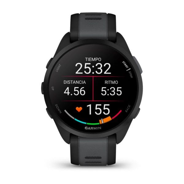 RELOJ GARMIN FORERUNNER 165 MUSIC BLACK/SLATE GREY