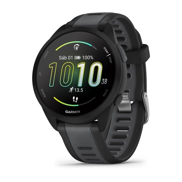RELOJ GARMIN FORERUNNER 165 BLACK/SLATE GREY