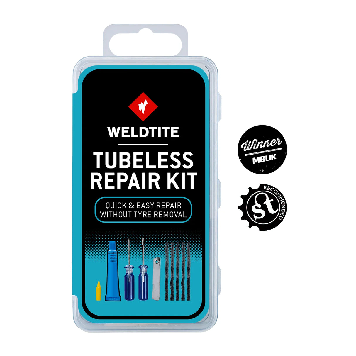 KIT DE REPARACIÓN TUBELESS WELDTITE