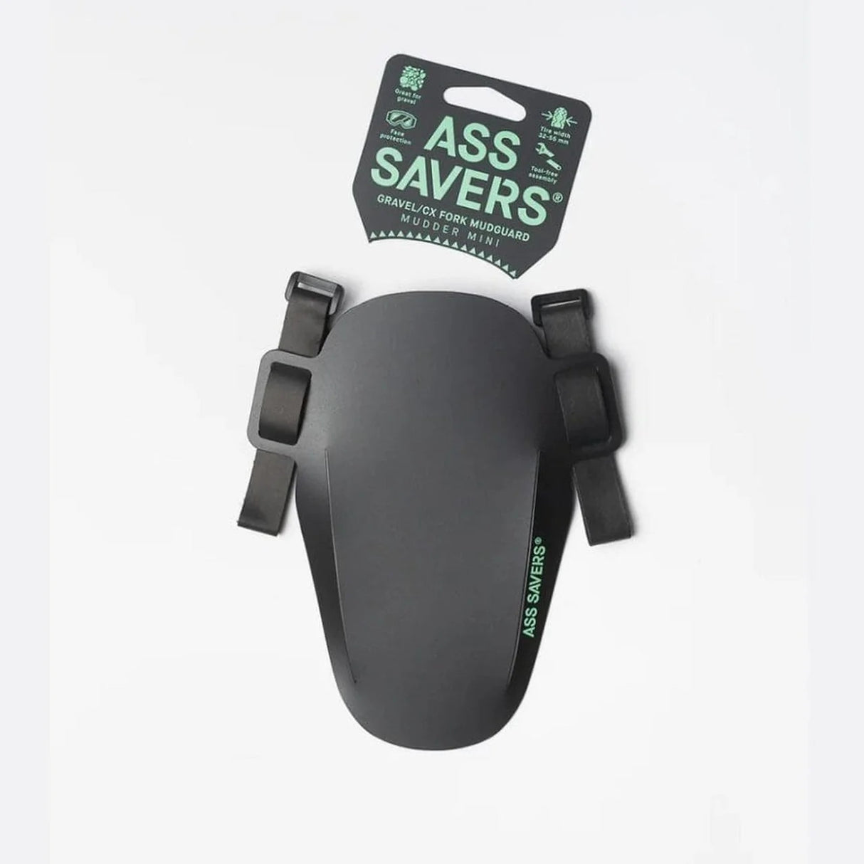 GUARDABARROS ASS SAVERS MUDDER MINI COLOR NEGRO