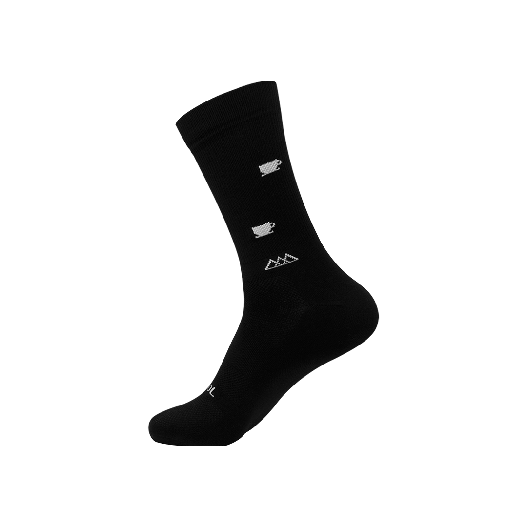 CALCETAS HUIZAPOL COFF NEGRO/BLANCO L/XL