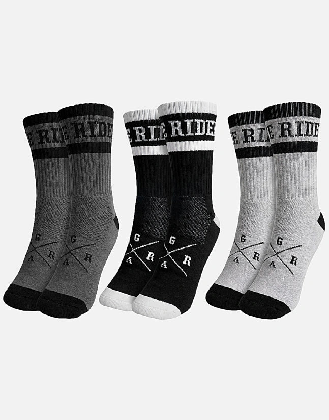LOOSE RIDERS CALCETAS 3 PARES UNITALLA