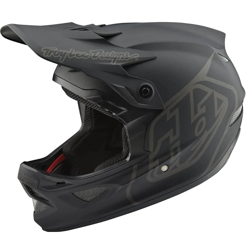 Casco Troy Lee D3 Fiberlite Negro