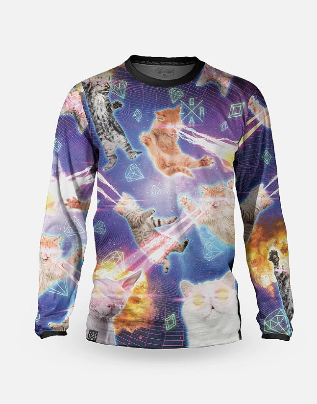 JERSEY MANGA LARGA LOOSE RIDERS CATPOCALYPSE