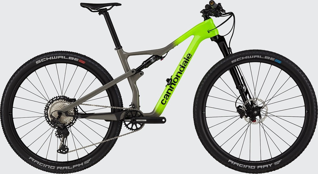 BICICLETA CANNONDALE 29 M SCALPEL CARBON 2 VERDE/GRIS