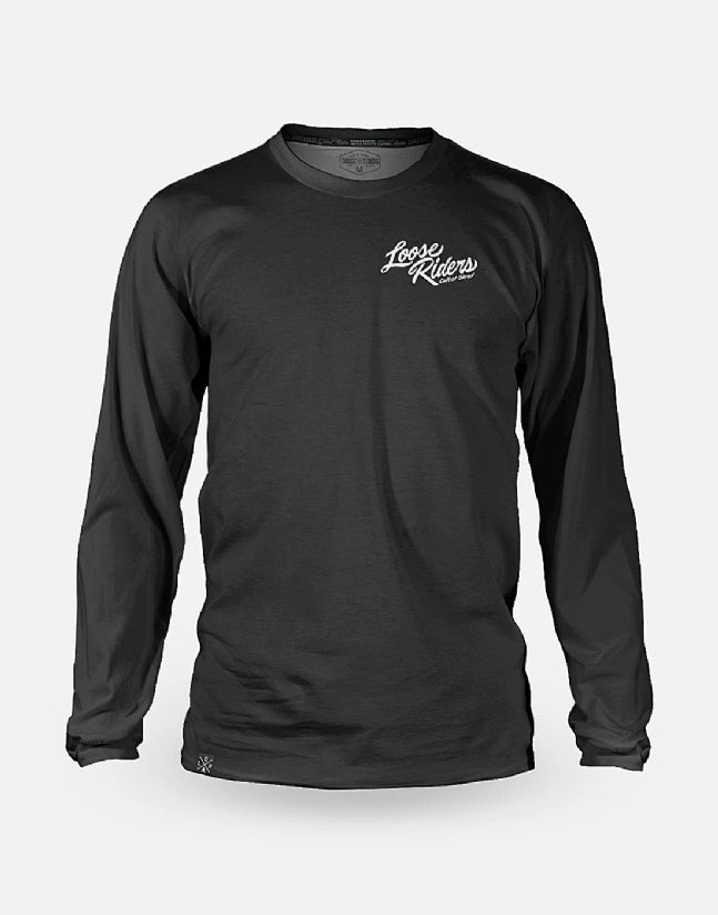 JERSEY MANGA LARGA LOOSE RIDERS AIRSHARK BLACK