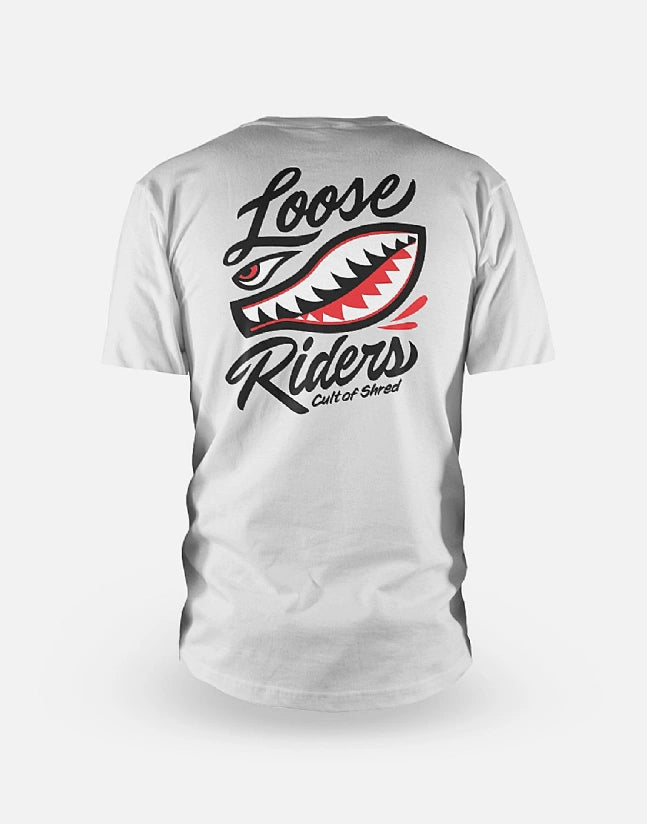 JERSEY LOOSE RIDERS AIRSHARK WHITE