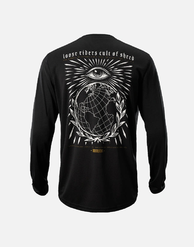 Jersey Manga Larga Loose Riders God's Eye