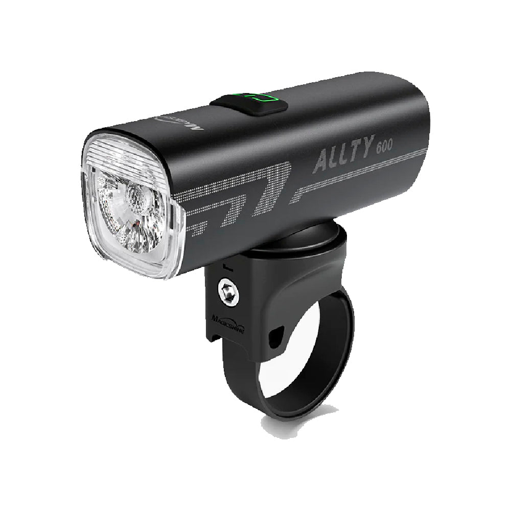 LAMPARA DELANTERA ALLTY MAGISHINE DE 600 LUMENS - RECARGABLE USB