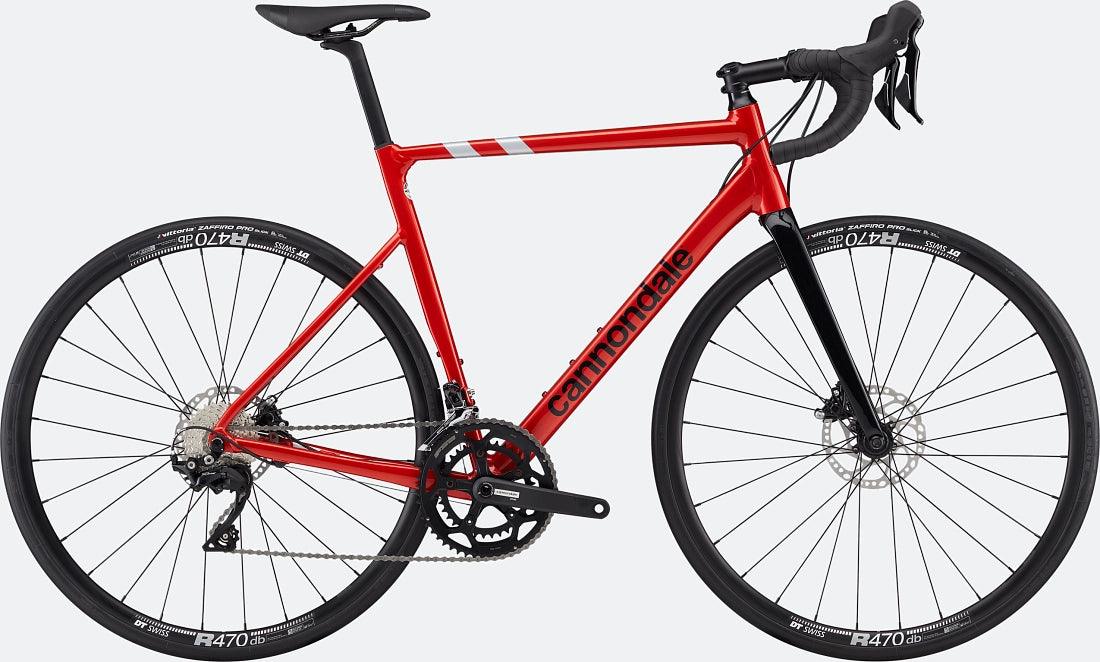 BICICLETA CANNONDALE CAAD13 DISC 105 CANDY RED