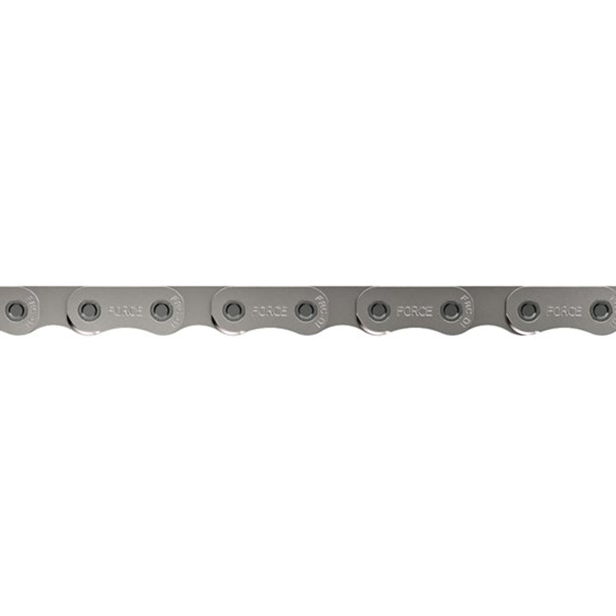CADENA SRAM 120 ESLABONES 12P. CN-FORCE D1 AXS FLATTOP CON POWER LOCK PLATA