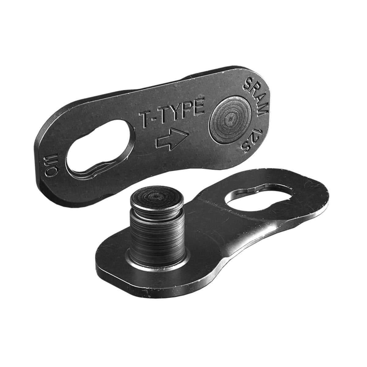 CANDADO CONECTOR PARA CADENA SRAM POWERLOCK T-TYPE EAGLE BLACK PVD 12 VELOCIDADES (4 PIEZAS)