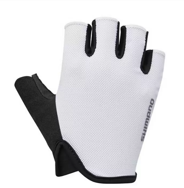SHIMANO Guantes Cortos Airway Mujer Blanco Talla M