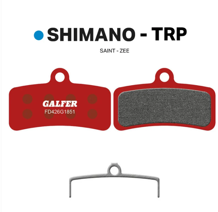 Balatas Galfer Advanced SHIMANO SAINT - ZEE FD426G1851 granel