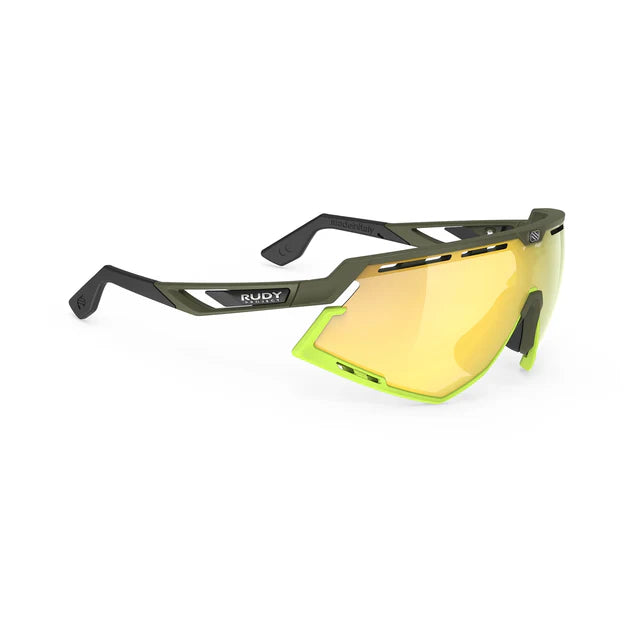 LENTES RUDY PROJECT DEFENDER / OLIVE MATTE MICA MULTI-L YELLOW