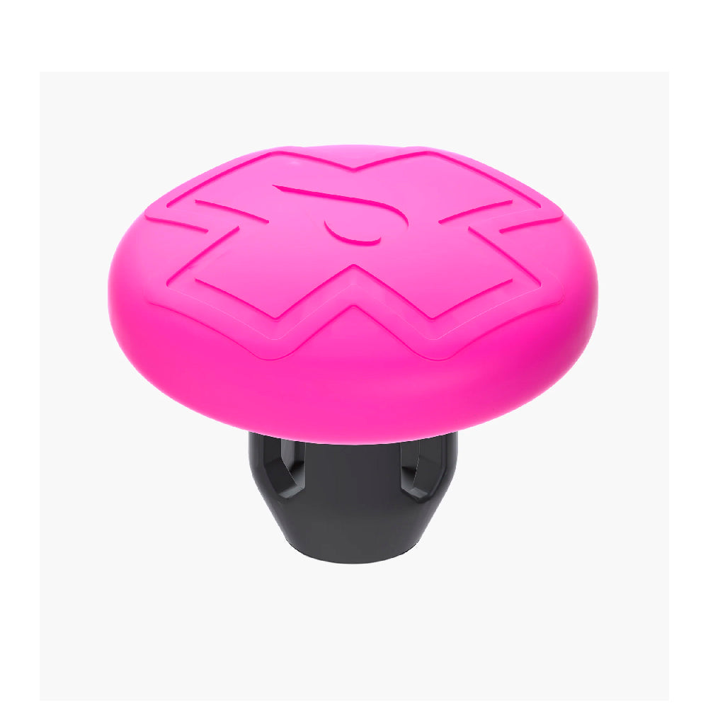 MUC-OFF PORTA AIRTAG TUBELESS PARA NEUMATICO – ROSA/NEGRO