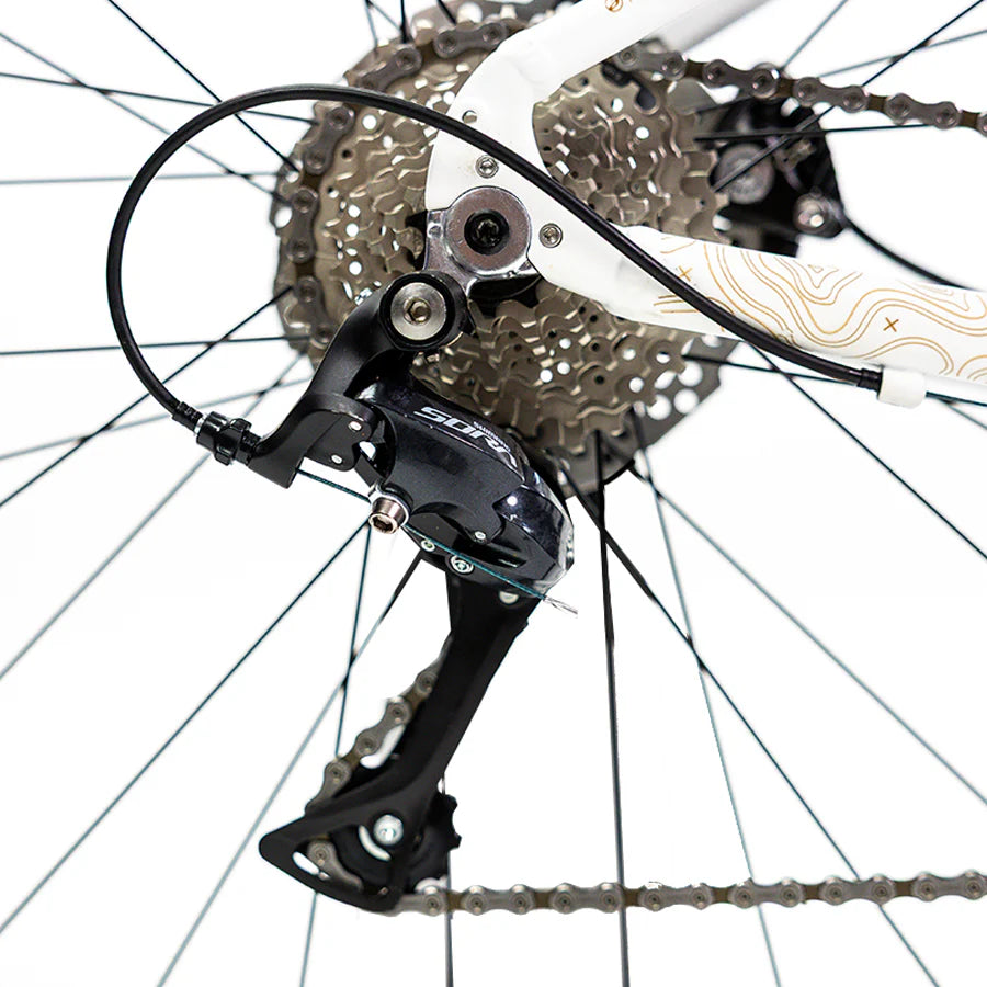 ALUBIKE ONIX 700C COLOR CREMA MODELO 2026