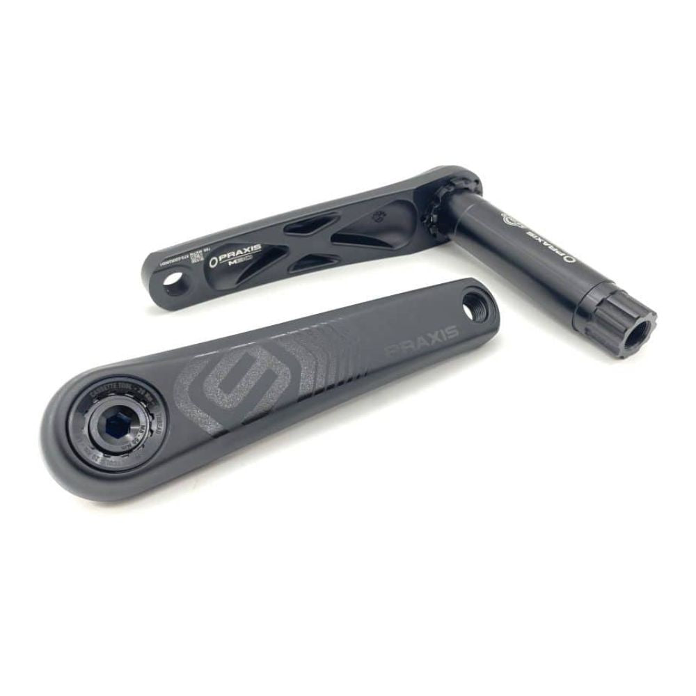 PAR DE BIELAS PRAXIS DH9-83MM | DOWN HILL | ALUMINIO - 165MM