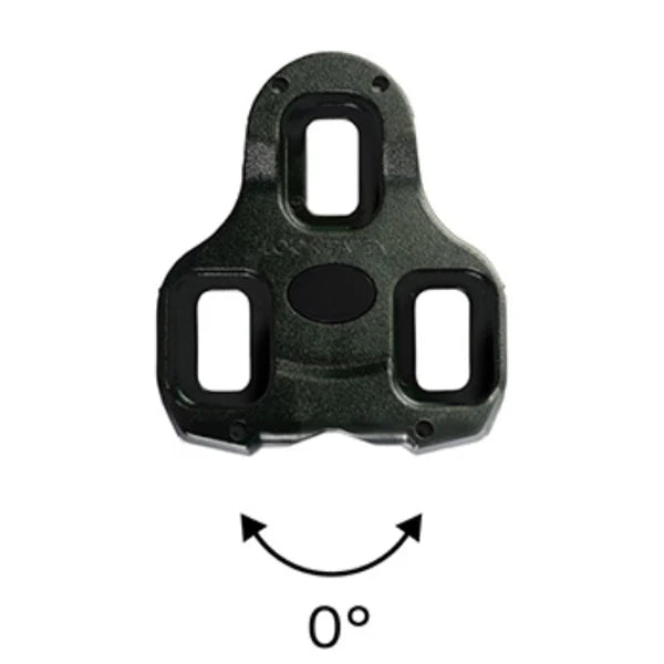 CALAS / PLACAS PARA PEDALES DE CONTACTO LOOK KEO CLEAT 0° NEGRO (PAR)