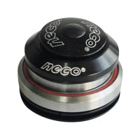 TAZA DE DIRECCION NECO H373 1 1/8”X1.5” INTEGRADA CONICA NEGRO