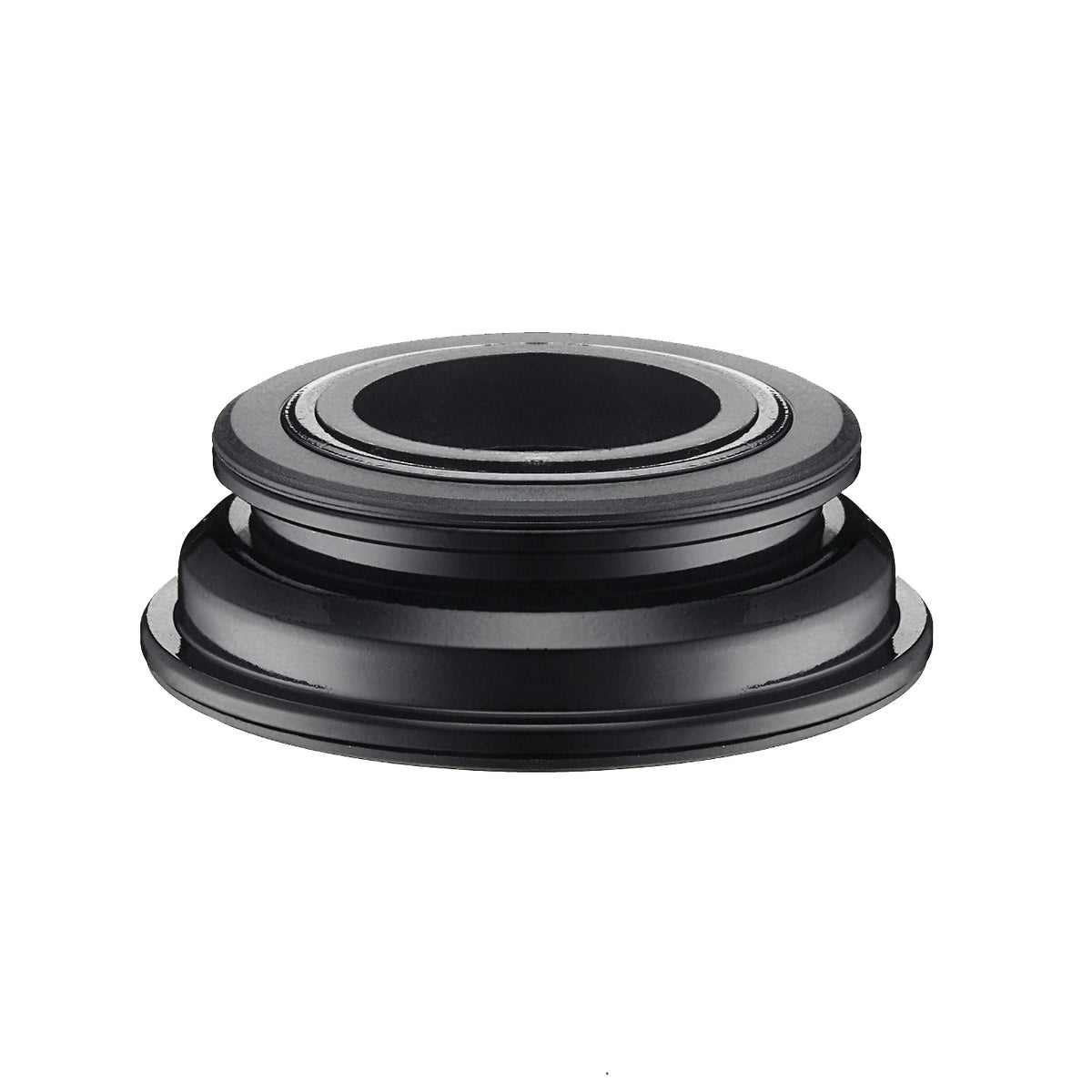 TAZA DE DIRECCION NECO H159 1 1/8” X 1.5” SEMI INTEGRADA SIN ROSCA BALERO SEMI SELLADO ACERO NEGRO