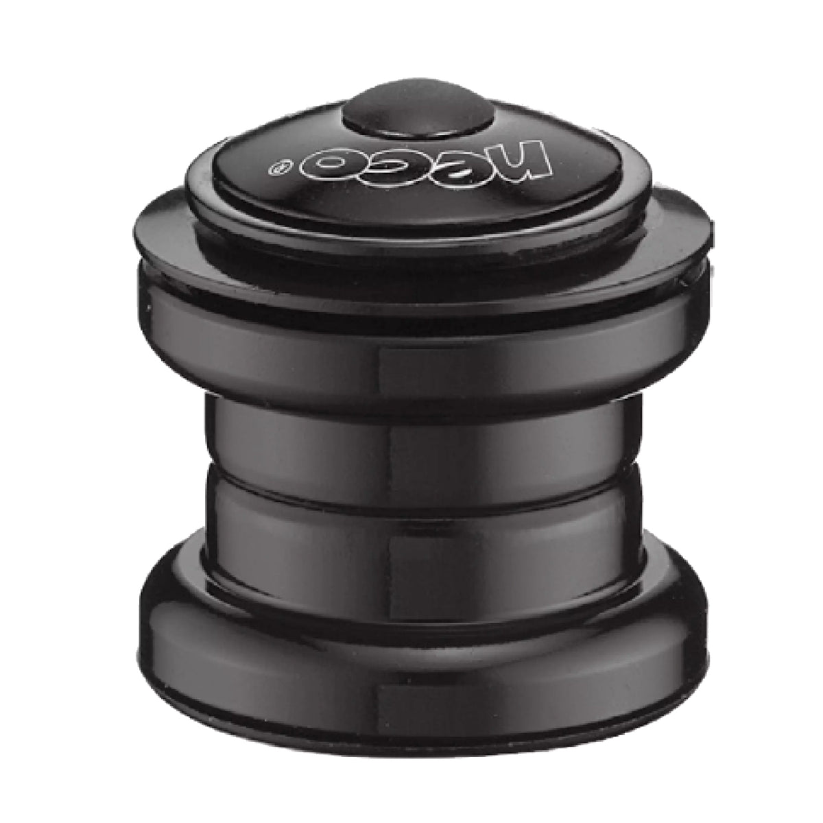 TAZA DE DIRECCION NECO H626 1” TIPO AHEAD SIN ROSCA ALUMINIO NEGRO