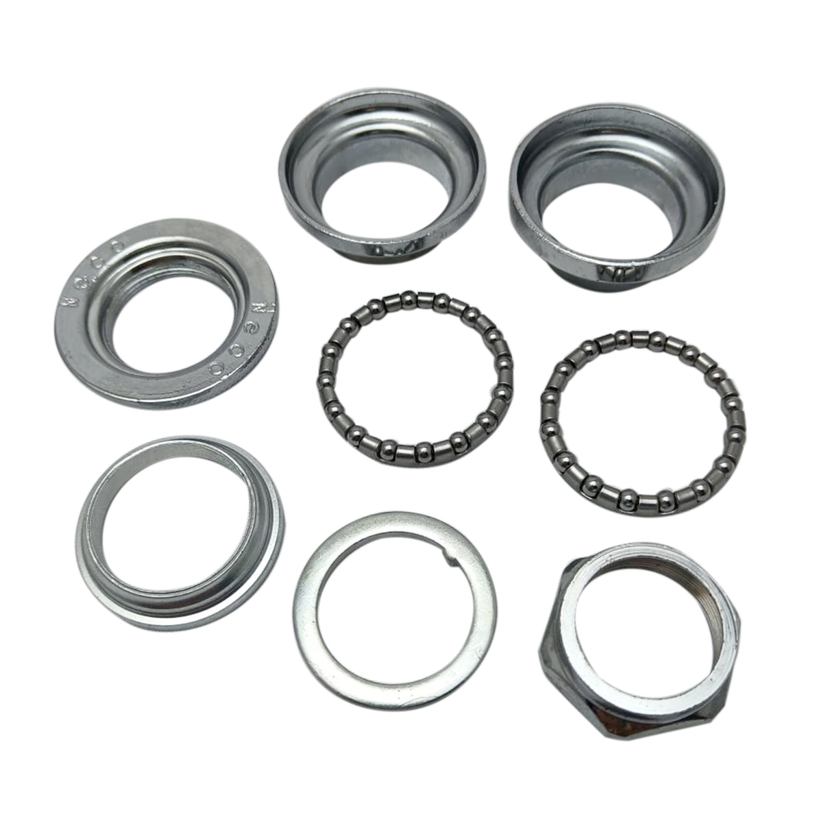 TAZA DE DIRECCION NECO H800K 22.2 CROMADO CAJITA* (8 PIEZAS)