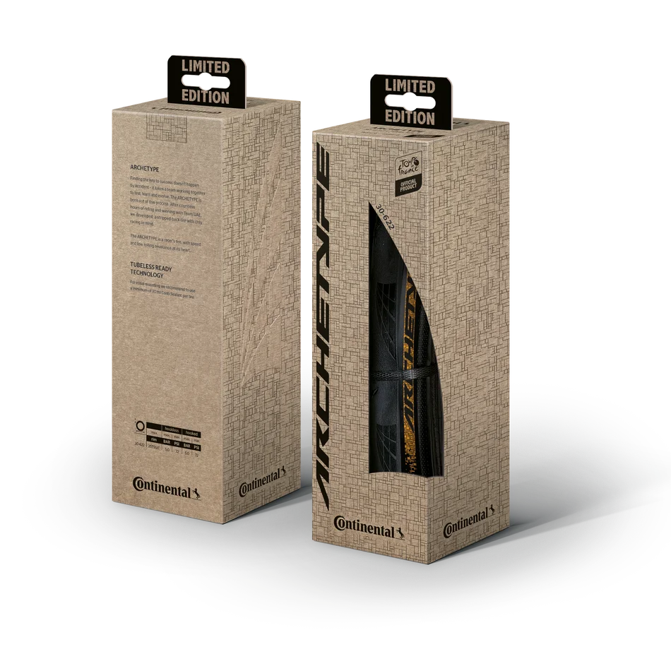 LLANTA CONTINENTAL RUTA ARCHETYPE (30-622) 700 X 30C NEGRO