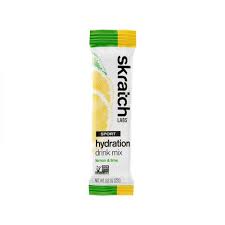 SKRATCH LABS HYDRATION MIX SINGLES 22GR LEMON & LIME