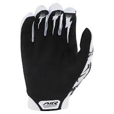 TROY LEE DESIGNS AIR GLOVE SKULL DEMON WHITE / BLACK