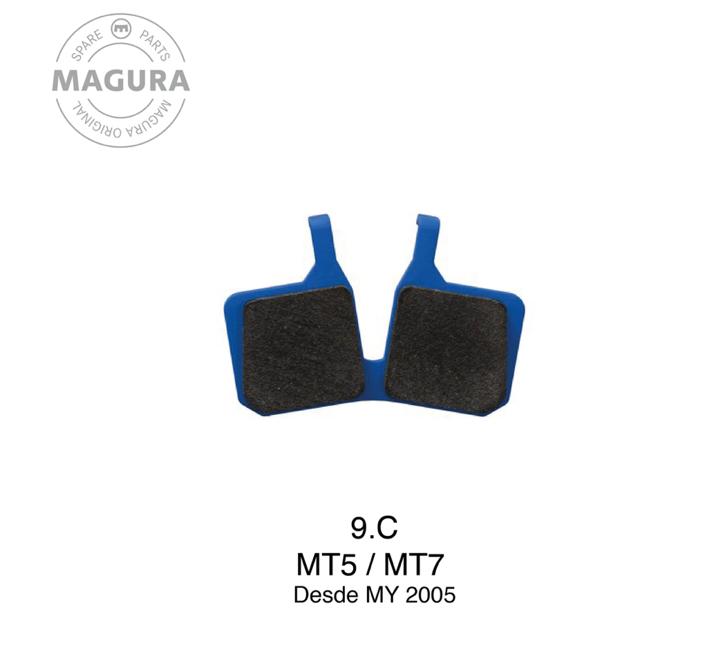 BALATAS 9.C COMFORT - MT5 / MT7 (1 PAR) MAGURA