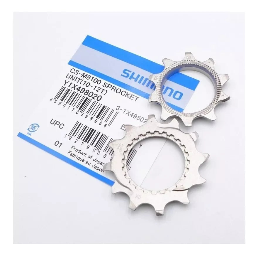 PIÑON 10 Y 12D PARA CASSETTE 12V MTB