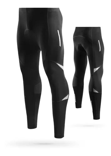 PANTALONES DE CICLISMO REFLECTANTES PARA HOMBRE, ACOLCHADOS SPORT GEAR XXL