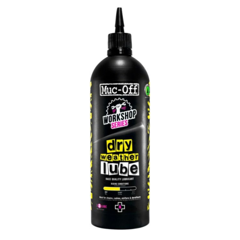 LUBRICANTE SECO MUC-OFF 1 LITRO DRY WEATHER LUBE