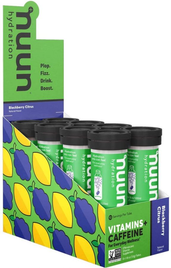 NUUN VITAMINS ENERGY BLACKBERRY CITRUS 52GR C/10 TABLETAS