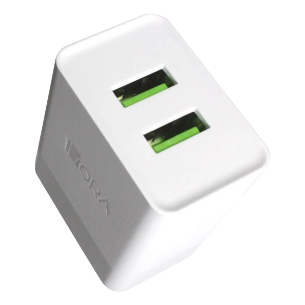CARGADOR DUAL 2.4A CARGA RÁPIDA 1 HORA