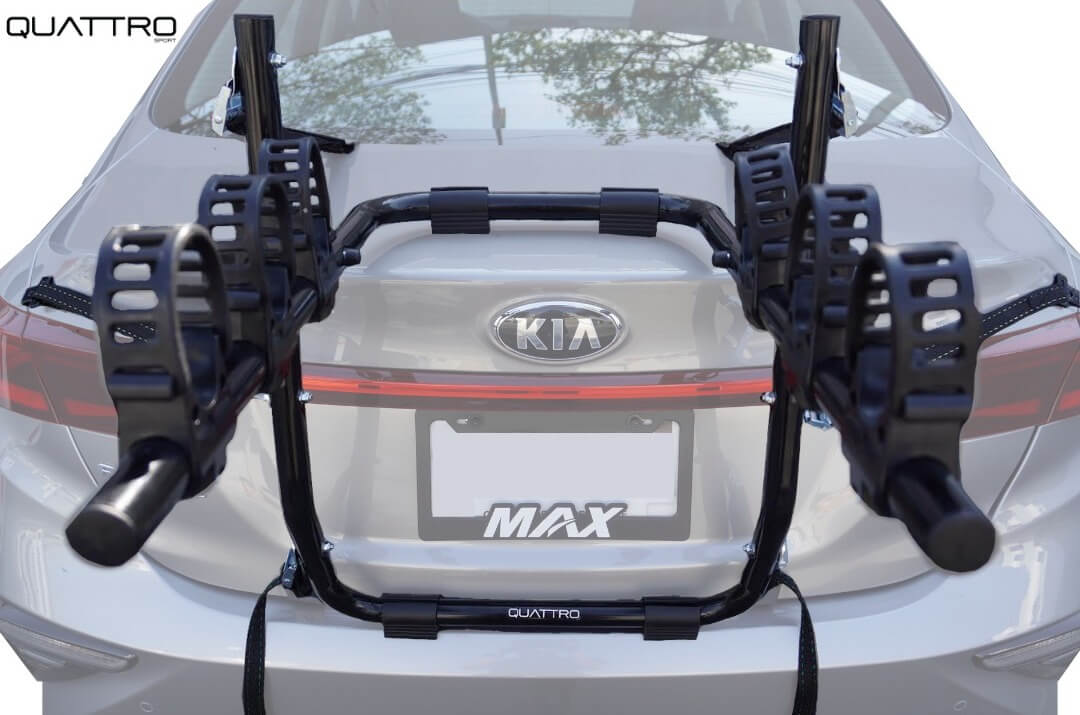 RACK DE CAJUELA VENTURA 3 BICICLETAS NEGRO