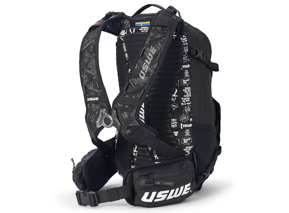 MOCHILA USWE SHRED 16 CARBON BLACK