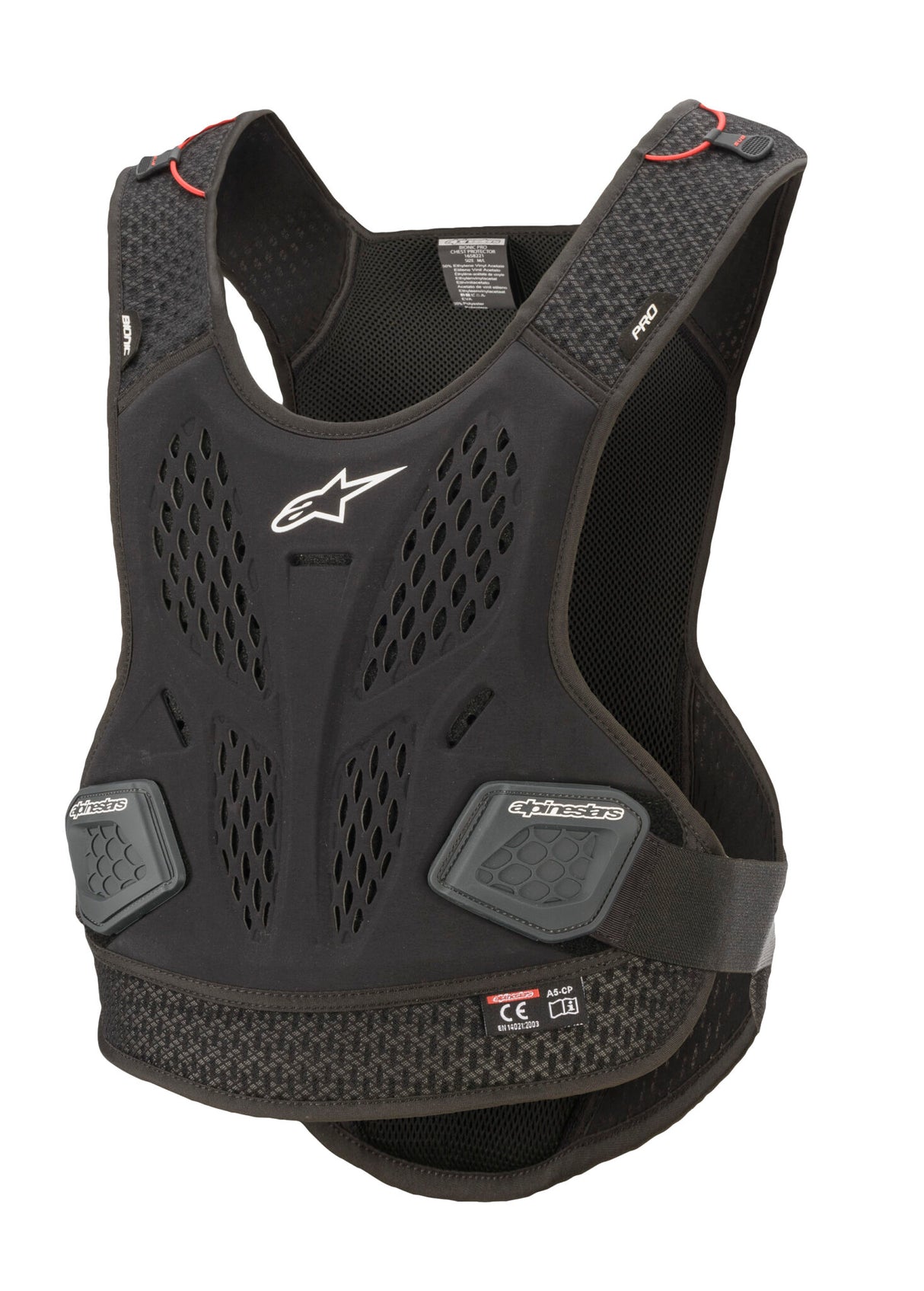 ALPINESTARS PETO BIONIC PRO CHEST PROTECTOR – BLACK ANTH