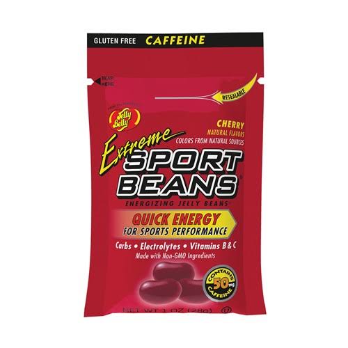 SPORT BEANS CEREZA EXTREMA C/CAFEÍNA 28GR