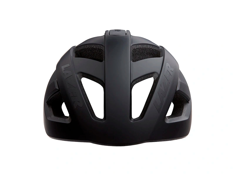 CASCO LAZER ROAD CANNIBAL NEGRO MATE TALLA S