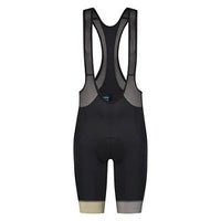 BIB SHORT VELOCE NEGRO/AMARILLO TALLA M SHIMANO